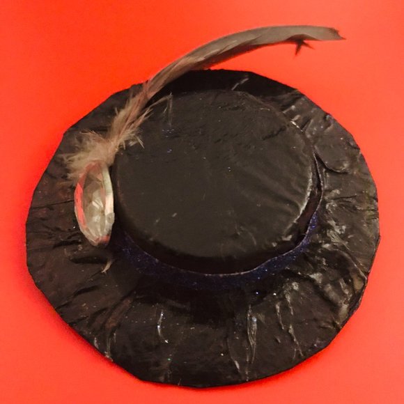 Fed Hat Pin/Brooch/Pendant - Picture 6 of 16